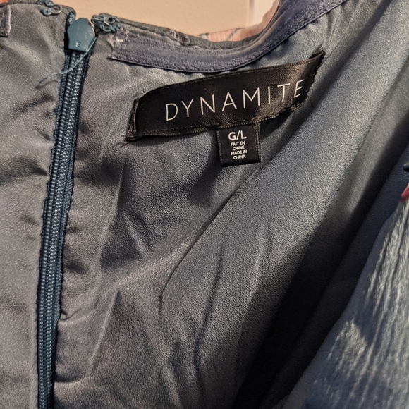 2/$15 - Dynamite Shirred Strapless Maxi Dress - Picture 4 of 5